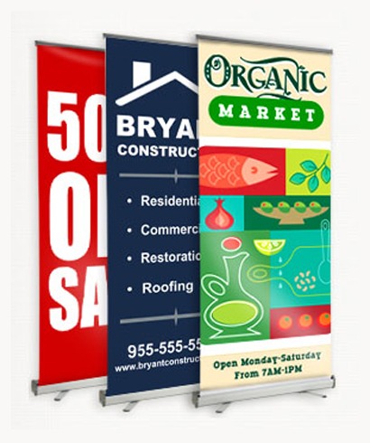 retractable standing banner manufacturers and outdoor retractable banner sellers